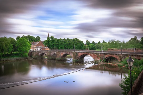 Chester Mai 2022 Mittelalterliche Stadt Chester England — Stockfoto