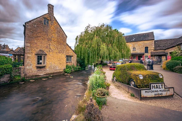 Bourton Water Mai 2022 Old Cotswolds Stadt Bourton Water England — Stockfoto
