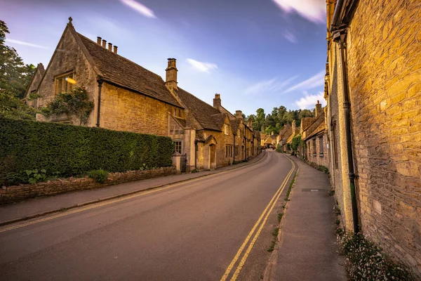 Castle Combe Mai 2022 Old Cotswolds Stadt Castle Combe — Stockfoto