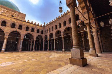 Kahire, Mısır - 21 Kasım 2021: Kahire Kalesi, Mısır