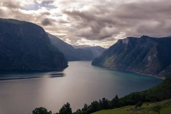 Прест Норвегія Липня 2023 Фіордний Пейзаж Точки Зору Прест Норвегія — стокове фото
