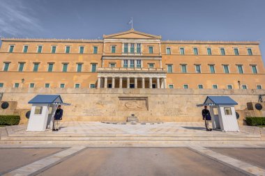 Atina, Yunanistan, 2 Mayıs 2024: Atina Parlamentosu, Yunanistan