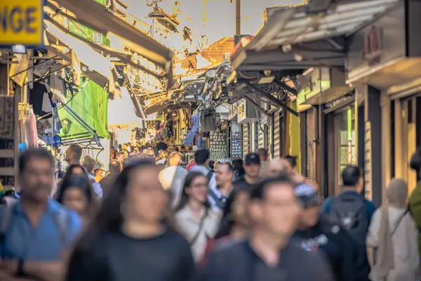 stock image Athens, Greece, May 3rd 2024: The bustling Monistiraki square in the center of Athens, Greece