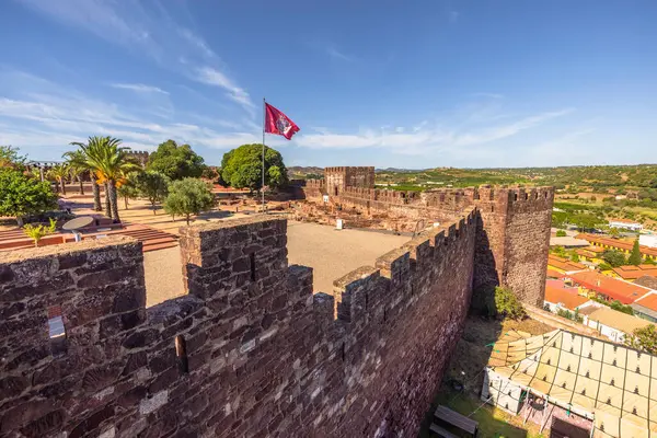 Stock image The Epic Medieval Castle of SIlves in Portugal