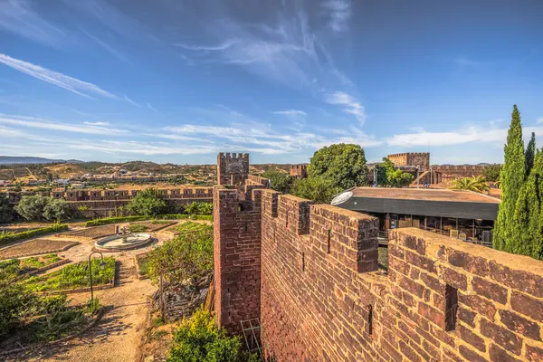 stock image The Epic Medieval Castle of SIlves in Portugal