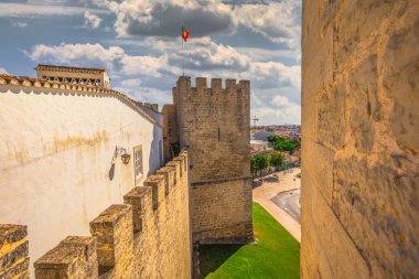 Portekiz 'in güneyindeki Loule Ortaçağ Şatosu