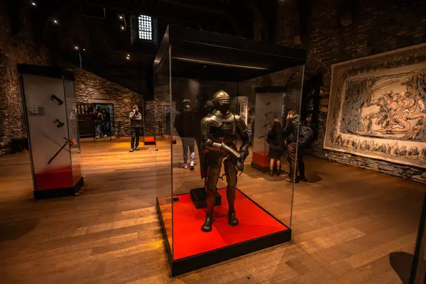 Stock image Ghent - November 5th 2022: Inside the Medieval old Town of Ghent, Belgium