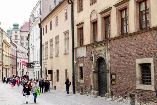 Kanonicza Street Krakově Polsko — Stock fotografie
