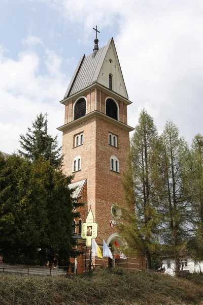 Una Iglesia Skomielna Biala Polonia — Foto de Stock
