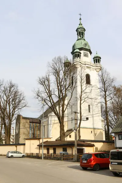 斯洛伐克特里斯坦的圣马丁教堂 — 图库照片