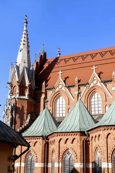 Iglesia San José Una Iglesia Católica Histórica Distrito Podgorze Cracovia — Foto de Stock