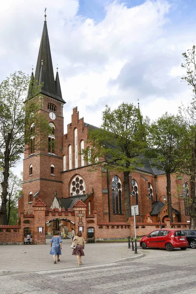 Chiesa Maria Maddalena Rabka Zdroj Polonia — Foto Stock