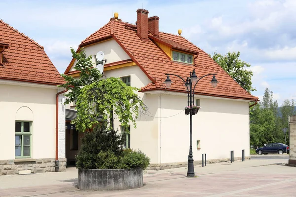 Железнодорожная Станция Рабке Здрой Польша — стоковое фото