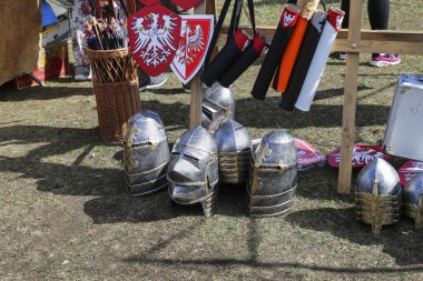 Polonya 'nın Krakow kentinde düzenlenen geleneksel ortaçağ bahar festivali