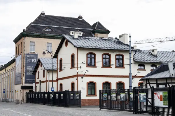 Old Tenements Kazimierz Quarter Cracóvia Polônia — Fotografia de Stock