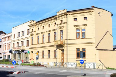 Eski Spisska Bela, Slovakya 'daki kasaba evleri.