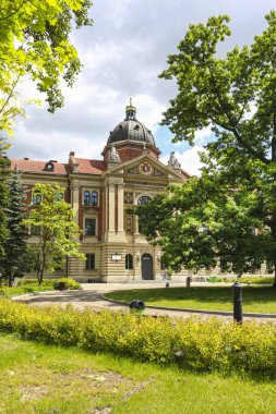 The old building of University of Economics in Krakow, Poland.