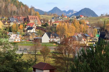 Polonya dağında bir köy..