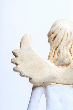 Melek kanadı ve siluetin ayrıntıları. Grafiksel kaynaklar