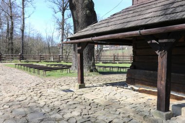 St. Leonard'ın Kilisesi ve eski Mezarlığı'Lipnica Murowana.