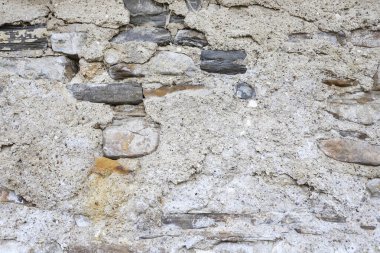 Taştan yapılmış eski bir duvar. Grafiksel kaynaklar