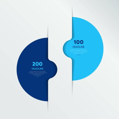 2 bölüm şeması, şema, bilgi vektörü.