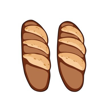 Beyaz arkaplanda sade Laugen Ekmeği veya Simit Ekmeği izole.