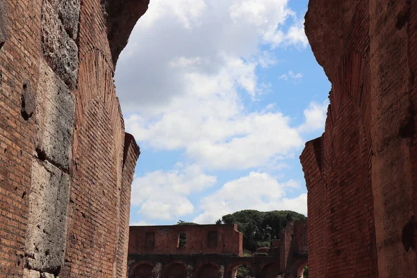 Europäisches Römisches Kolosseum Rom Ruinengebäude — Stockfoto