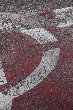 sokak yol desenli arka plan