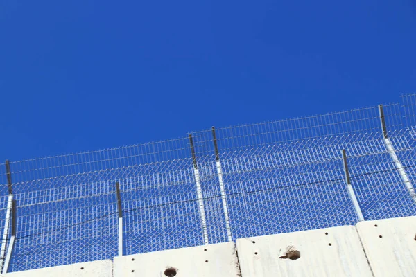 Палестино Израильский Конфликт Фото Стены — стоковое фото