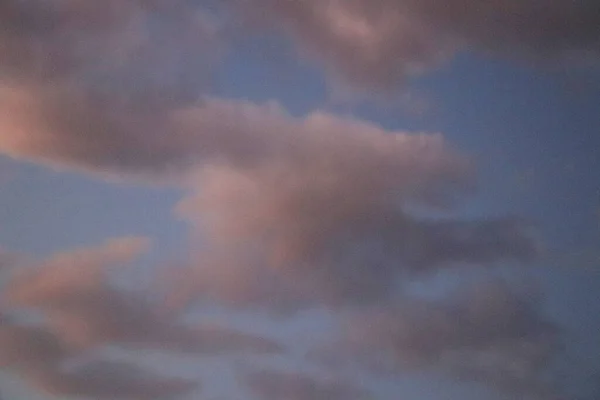 Dramatisk Molnig Blå Himmel Himmel Himmel Luft — Stockfoto