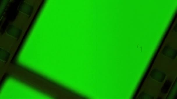 Катушка Зелёным Экраном — стоковое видео