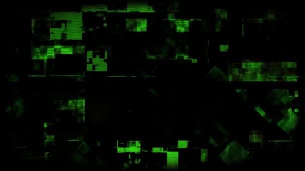 绿色荧光屏薄膜卷轴 — 图库视频影像