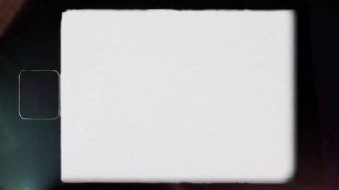 Eski bir film makarası.