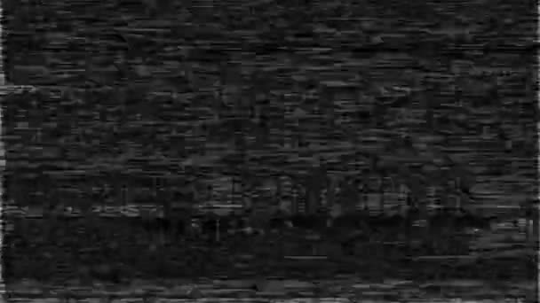 Vhs Vcr Screen Footage — Stock Video