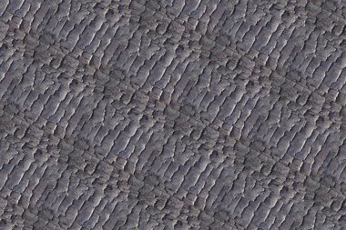 Yanmış yüzey dokusu deseni