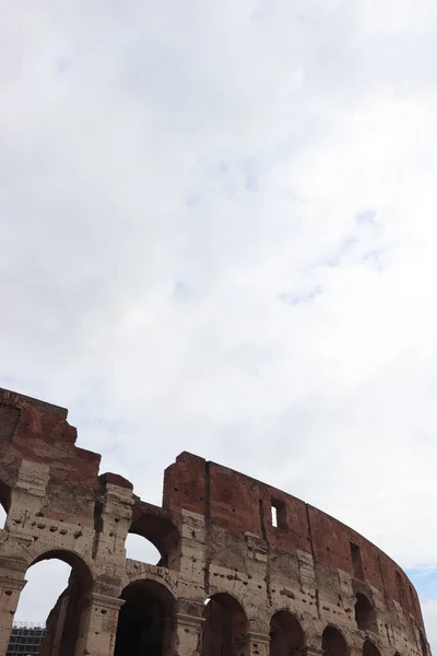 Europäisches Römisches Kolosseum Rom Ruinengebäude — Stockfoto