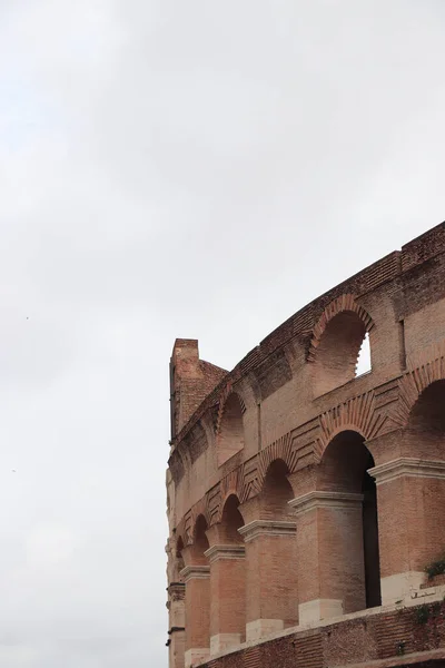 European Roman Coliseum Rome Ruin Building — Stock Photo, Image