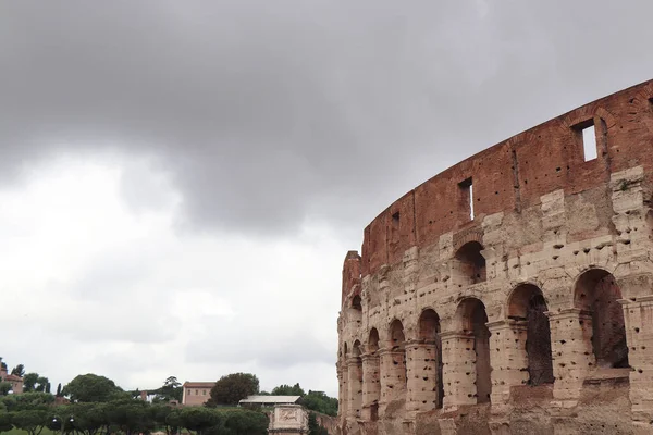 Europeo Romano Coliseo Roma Ruina Edificio — Foto de Stock