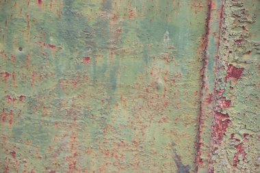 Eski model paslı metal grunge duvar dokusu arkaplanı