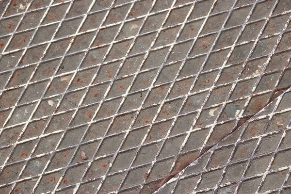 Старый Винтажный Ржавый Металл Гранж Стены Текстура Фона — стоковое фото