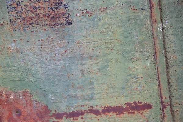 Oude Vintage Roestige Metalen Grunge Muur Textuur Achtergrond — Stockfoto