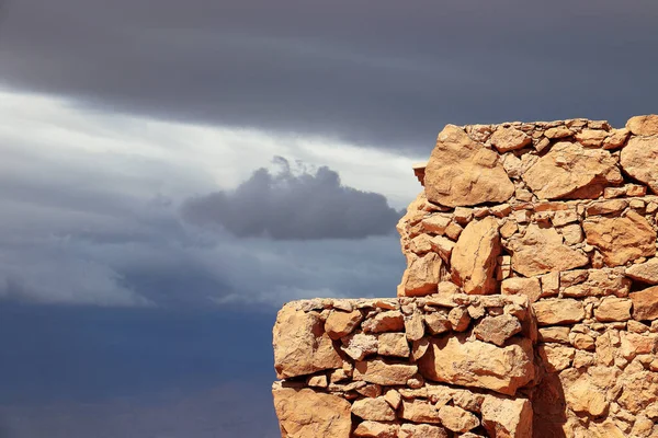 stock image old crack ruin ruins building photo