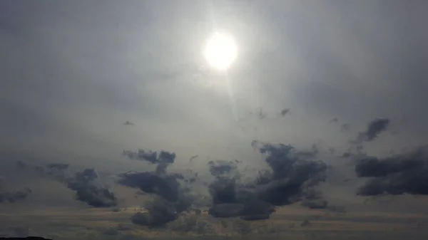 극적으로 구름낀 — 스톡 사진