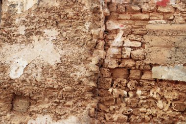 Tuğlalar tuğlalar duvar dokusu yüzey arkaplanı