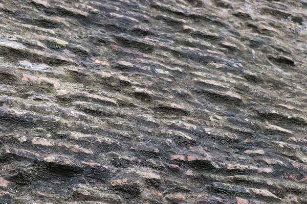 Stein Ziegel Fliesen Wand Textur Oberfläche Hintergrund — Stockfoto