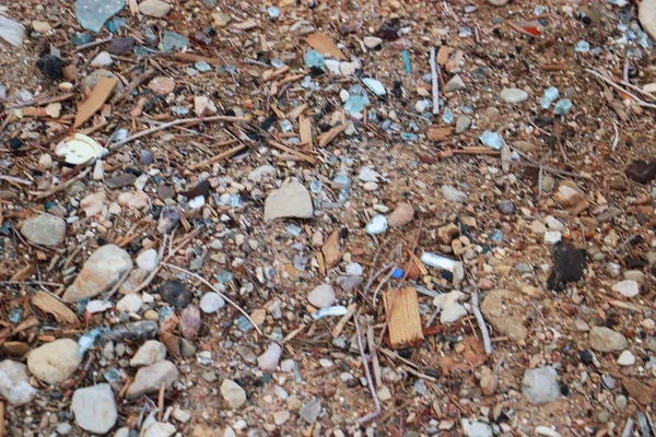 Miljöförstöring Plast Skräp Avfall Avfall — Stockfoto