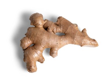 zencefil beyaz arkaplandan izole