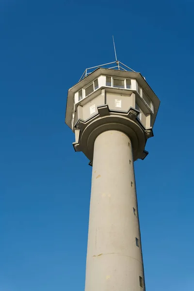 Antiga Torre Fronteira Rda Para Vigilância Costa Mar Báltico Perto — Fotografia de Stock