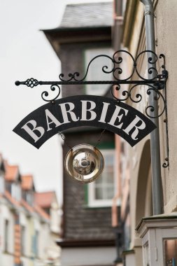 Birlik imzası ve imzası Alman Barbier yazısıyla. Çeviri: berber                               